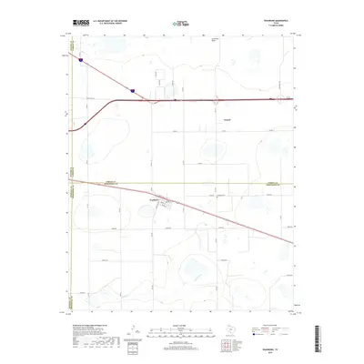 2019 Map of Washburn, 2019 Print