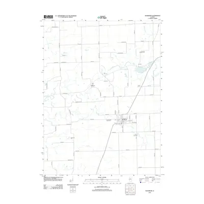 2012 Map of Washburn, 2012 Print