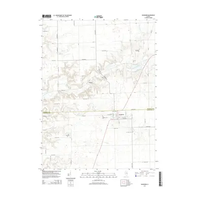 2015 Map of Washburn, 2015 Print