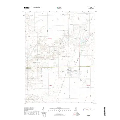 2018 Map of Washburn, 2018 Print