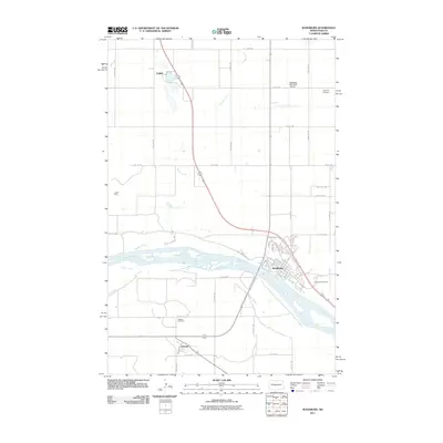 2011 Map of Washburn, 2011 Print