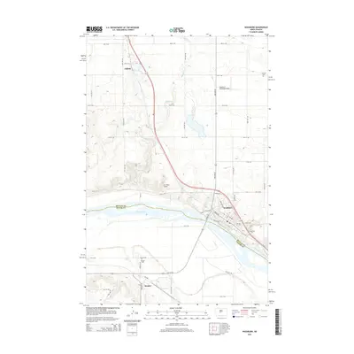 2014 Map of Washburn, 2014 Print