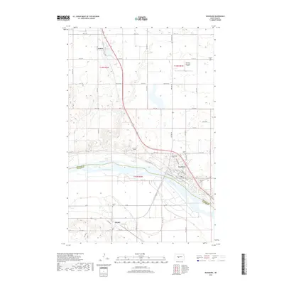 2018 Map of Washburn, 2018 Print