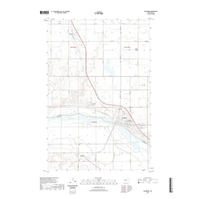 2020 Map of Washburn, 2020 Print