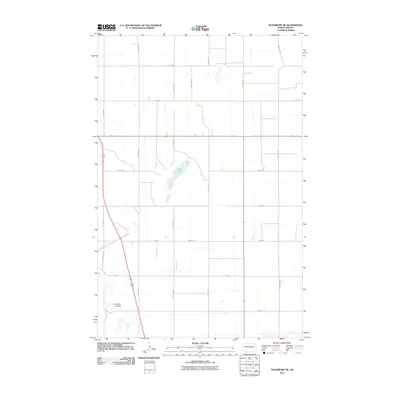 2011 Map of Washburn NE, 2011 Print