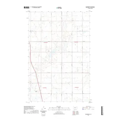 2020 Map of Washburn NE, 2020 Print