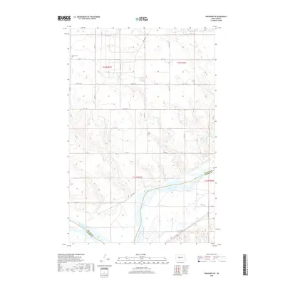 2018 Map of Washburn SW, 2018 Print