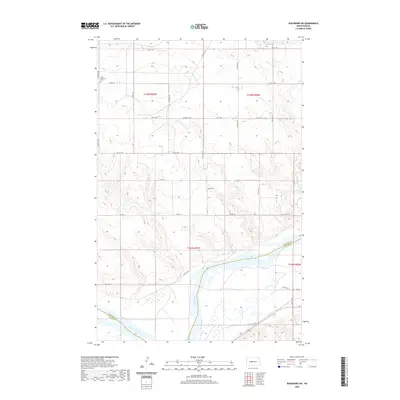 2020 Map of Washburn SW, 2020 Print