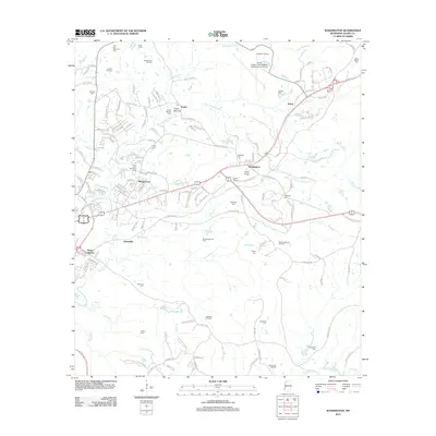2012 Map of Washington, 2012 Print
