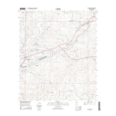 2015 Map of Washington, 2015 Print