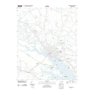 2010 Map of Washington, 2010 Print