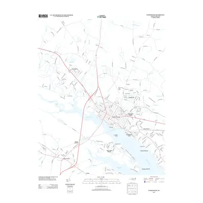 2013 Map of Washington, 2013 Print