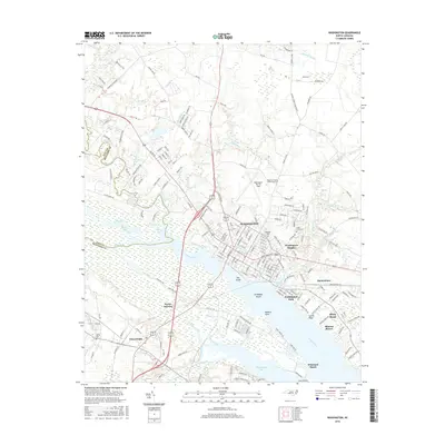 2016 Map of Washington, 2016 Print