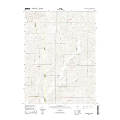 2014 Map of Washington Center, 2014 Print