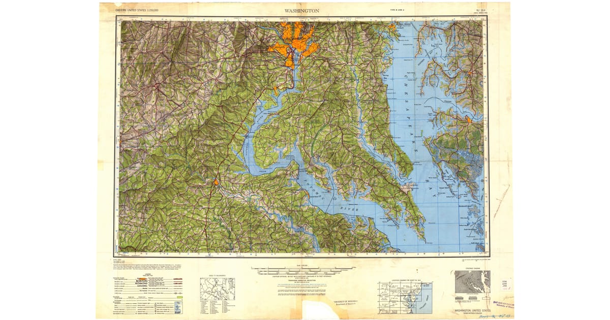 1940s Maps of Innovation VA - Washington District Of Columbia County Dc Usgs Topo 1948 Og 1200x630 