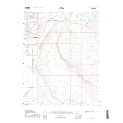 2020 Map of Washington Dome, 2020 Print