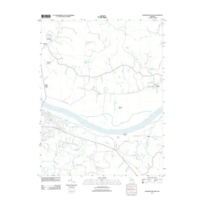 2012 Map of Washington East, 2012 Print
