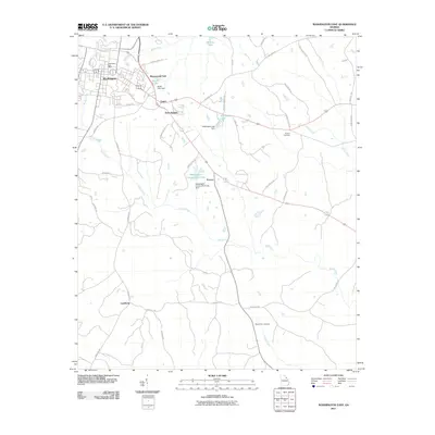 2011 Map of Washington East, 2011 Print