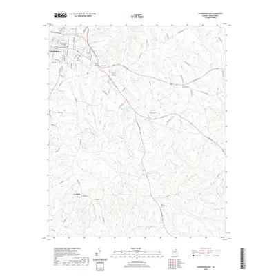 2020 Map of Washington East, 2020 Print