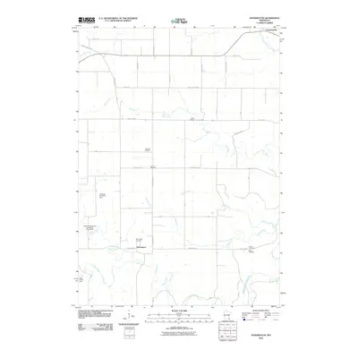 2010 Map of Washington, 2010 Print
