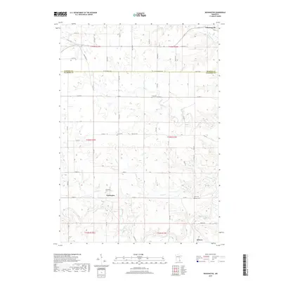2019 Map of Washington, 2019 Print