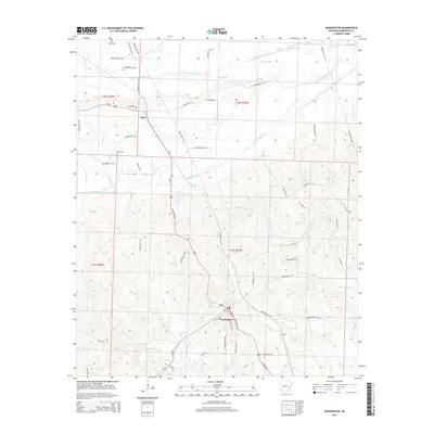 2014 Map of Washington, 2014 Print