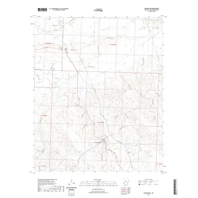 2020 Map of Washington, 2020 Print