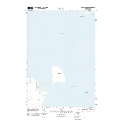 2011 Map of Washington Island NE, 2011 Print