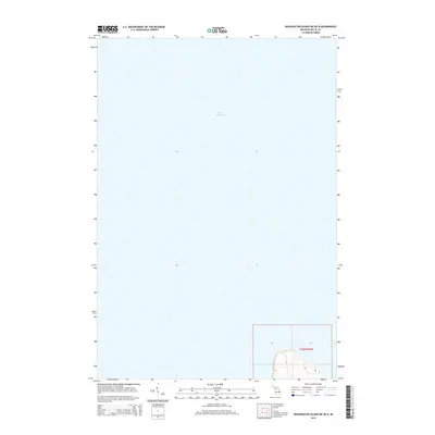 2014 Map of Washington Island NE OE N, 2014 Print