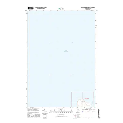 2017 Map of Washington Island NE OE N, 2017 Print
