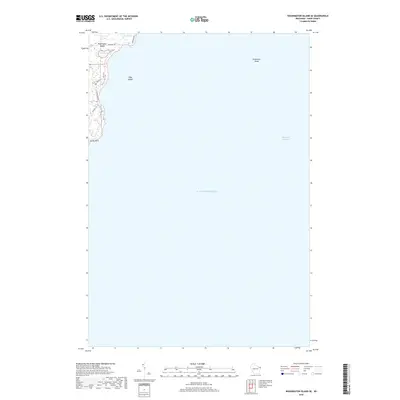 2018 Map of Washington Island SE, 2018 Print