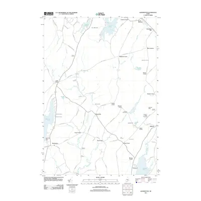 2011 Map of Washington, 2011 Print