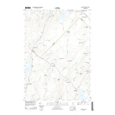 2014 Map of Washington, 2014 Print