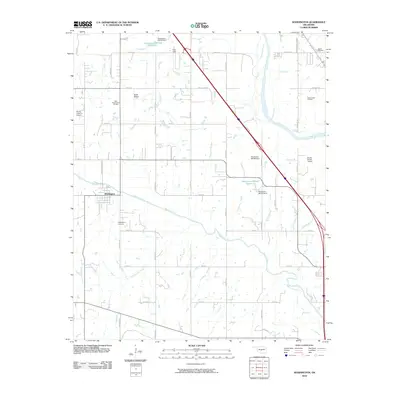 2010 Map of Washington, 2010 Print