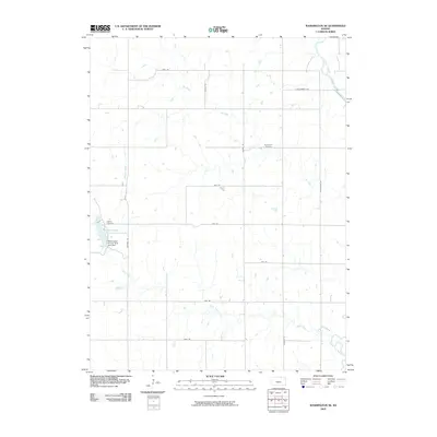 2009 Map of Washington NE, 2009 Print