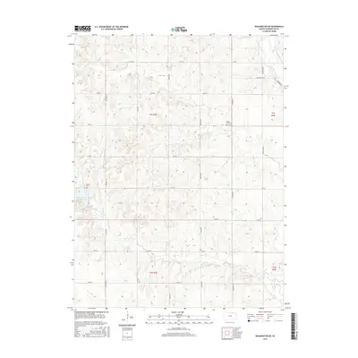 2015 Map of Washington NE, 2015 Print
