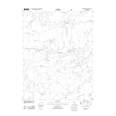 2012 Map of Washington, 2012 Print