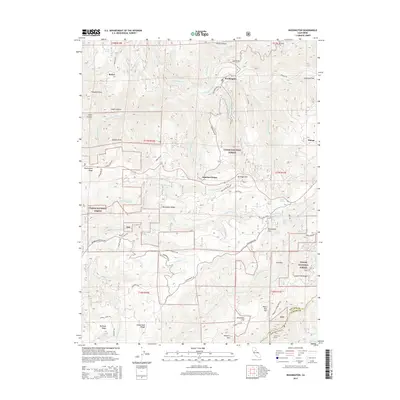 2015 Map of Washington, 2015 Print