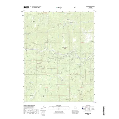 2018 Map of Washington, 2018 Print