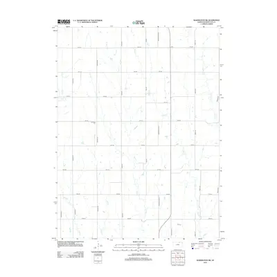 2012 Map of Washington NW, 2012 Print