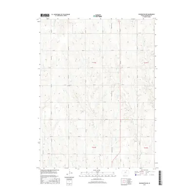 2015 Map of Washington NW, 2015 Print