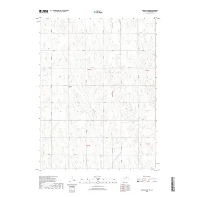 2018 Map of Washington NW, 2018 Print