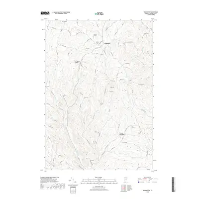 2018 Map of Washington, 2018 Print