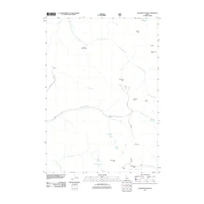 2011 Map of Washington Peak, 2011 Print
