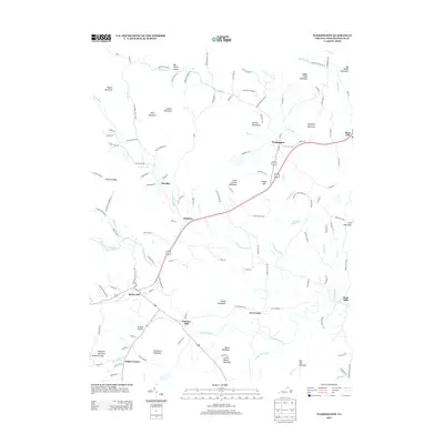 2013 Map of Washington, 2013 Print