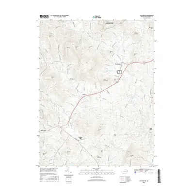 2016 Map of Washington, 2016 Print