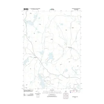 2012 Map of Washington, 2012 Print