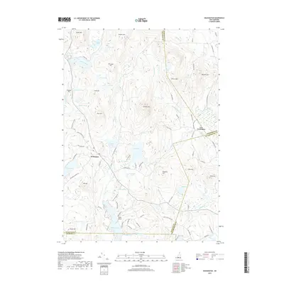 2018 Map of Washington, 2018 Print
