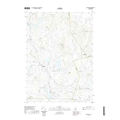 2021 Map of Washington, 2021 Print