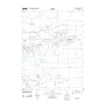 2012 Map of Washington, 2012 Print